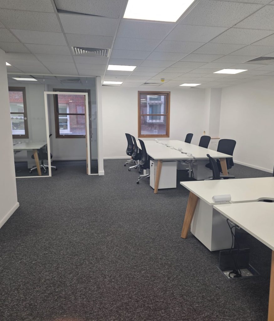 Office fit out in London, St Mary at Hill