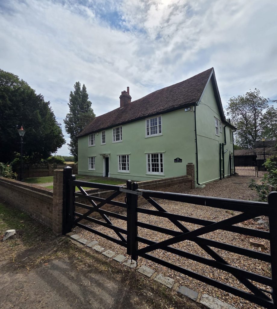 Poplars Farm Orsett, Large house renovation